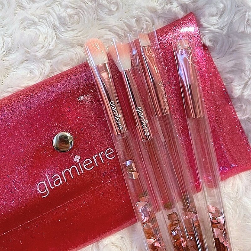 Glamierre – Pink Luxe Glitter Eye Brush Collection